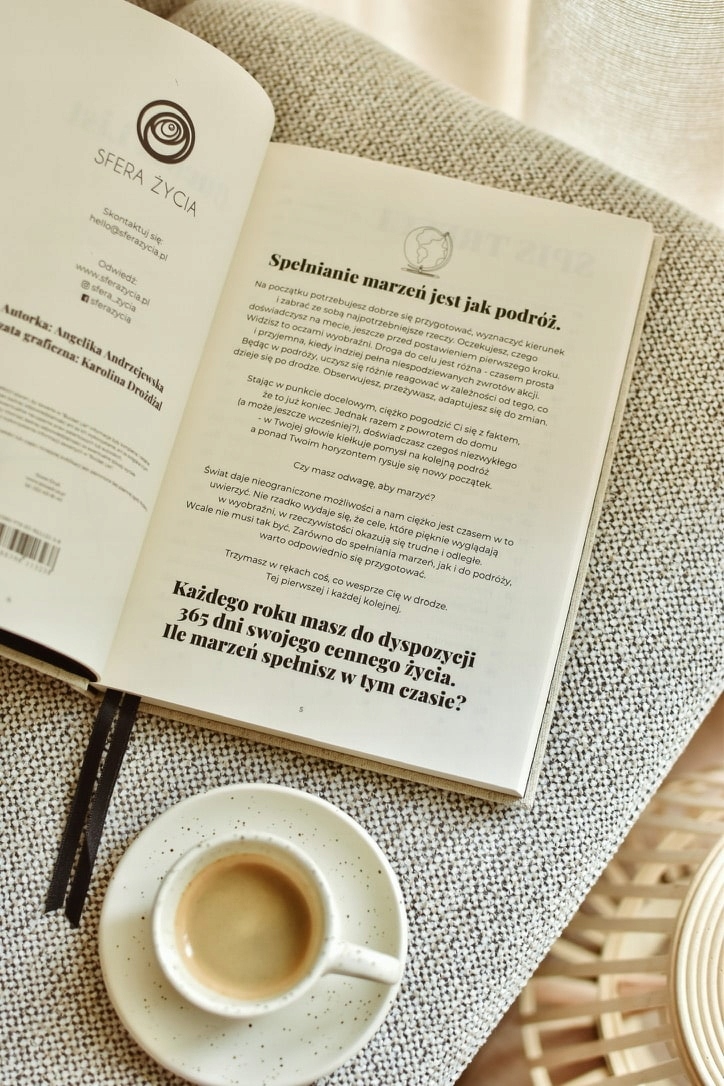 BUCKET LIST | Podróż za marzeniami | Lista Marzeń ISBN 9788396113238