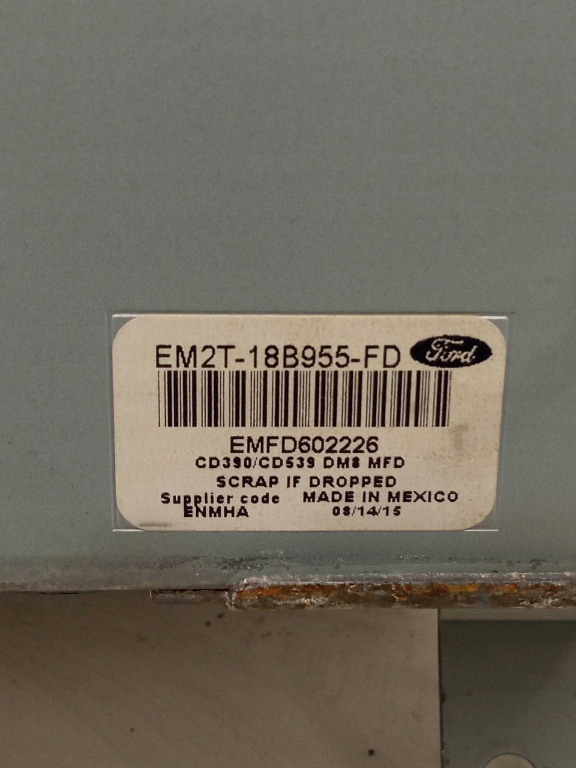 display EM2T-18B955-FD Ford Galaxy Mk4 (2015-2023)