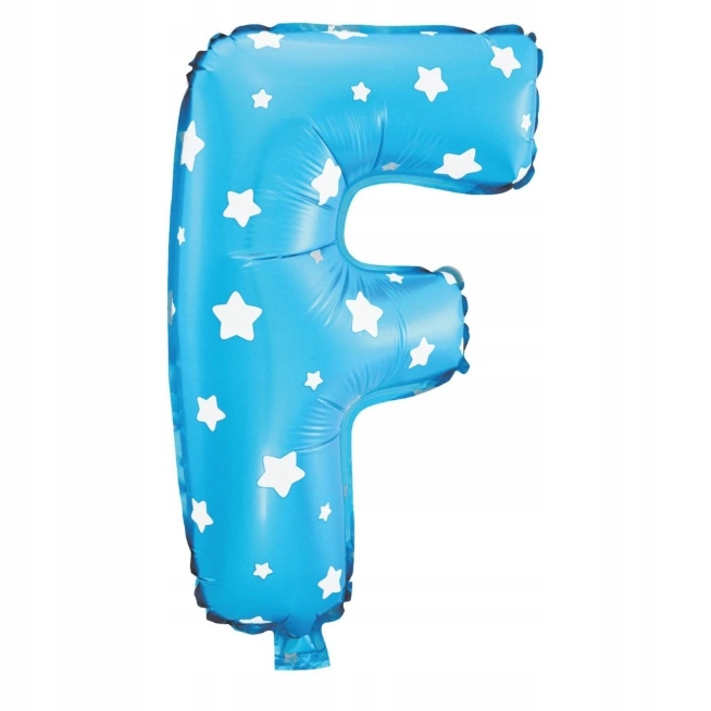 

Balon foliowy niebieski 40cm Litera F