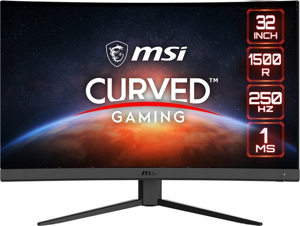 Monitor MSI G32C4X 31,5 gamingowy 250Hz 2xHDMI DisplayPort
