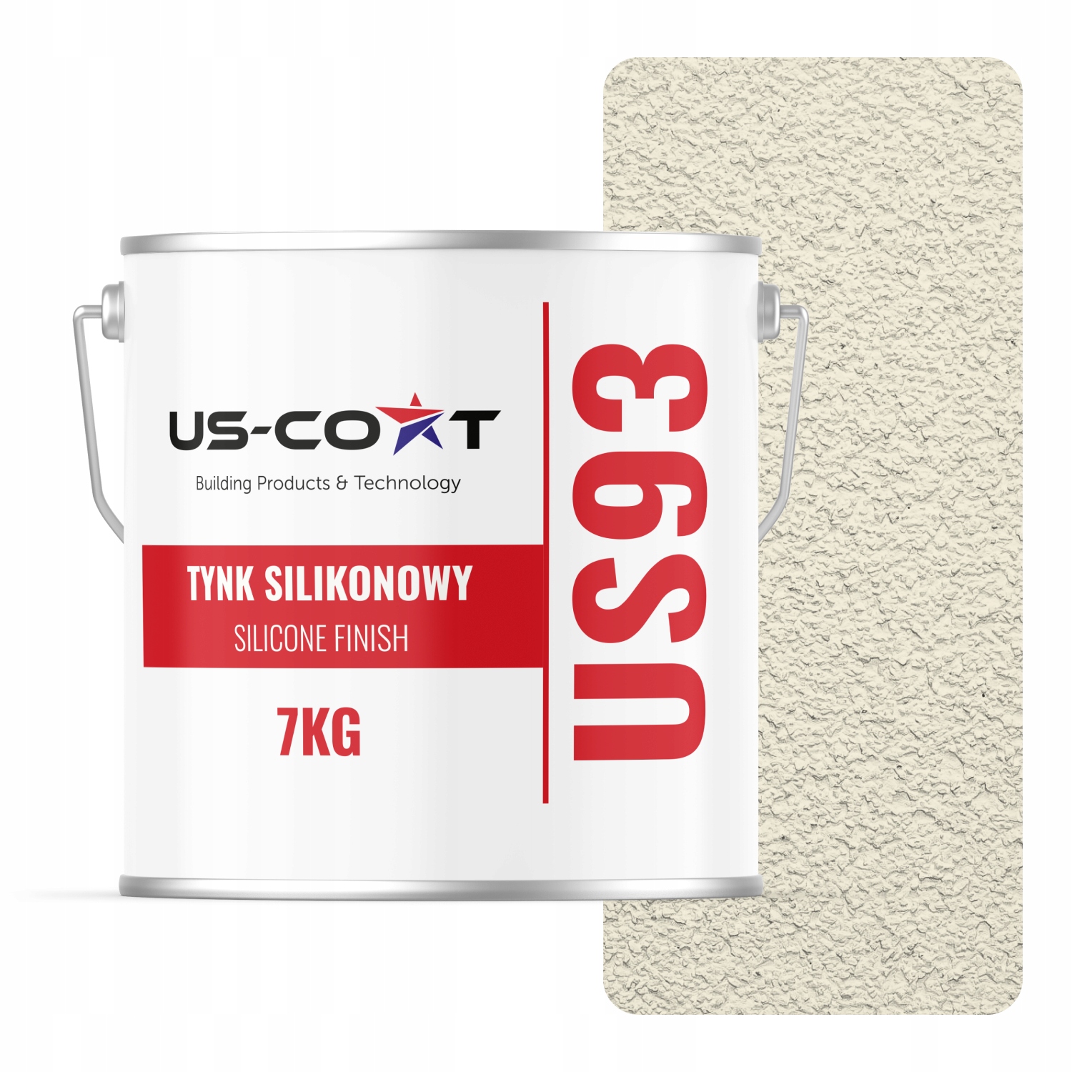 Silikonová Omítka Barva Bílá Zlomená V Béžové F771 7 Kg Beránek Granulace 3.0 mm