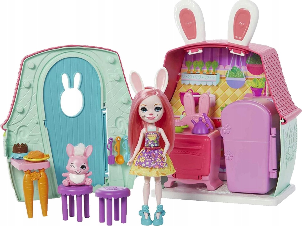 

Enchantimals Domek Królika Lalka I Zwierzak GYN60