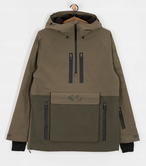 Klokanka, pánská snowboardová bunda ThirtyTwo Light Anorak Military vel. L