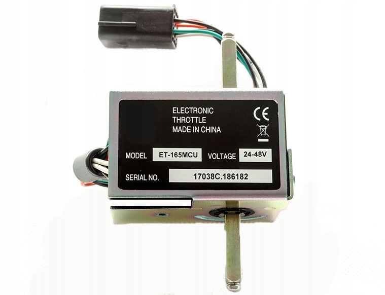 001 - CURTIS ET-165 MCU ускоритель вождения замена