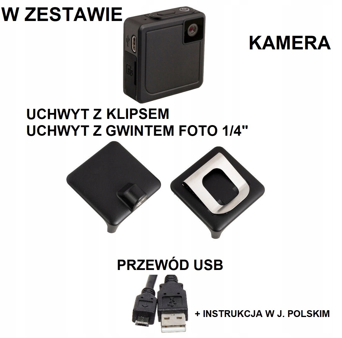 MINI KAMERA NASOBNA SPORTOWA SAMOCHODOWA ROWEROWA Kod producenta ION SNAPCAM LIMITED EDITION