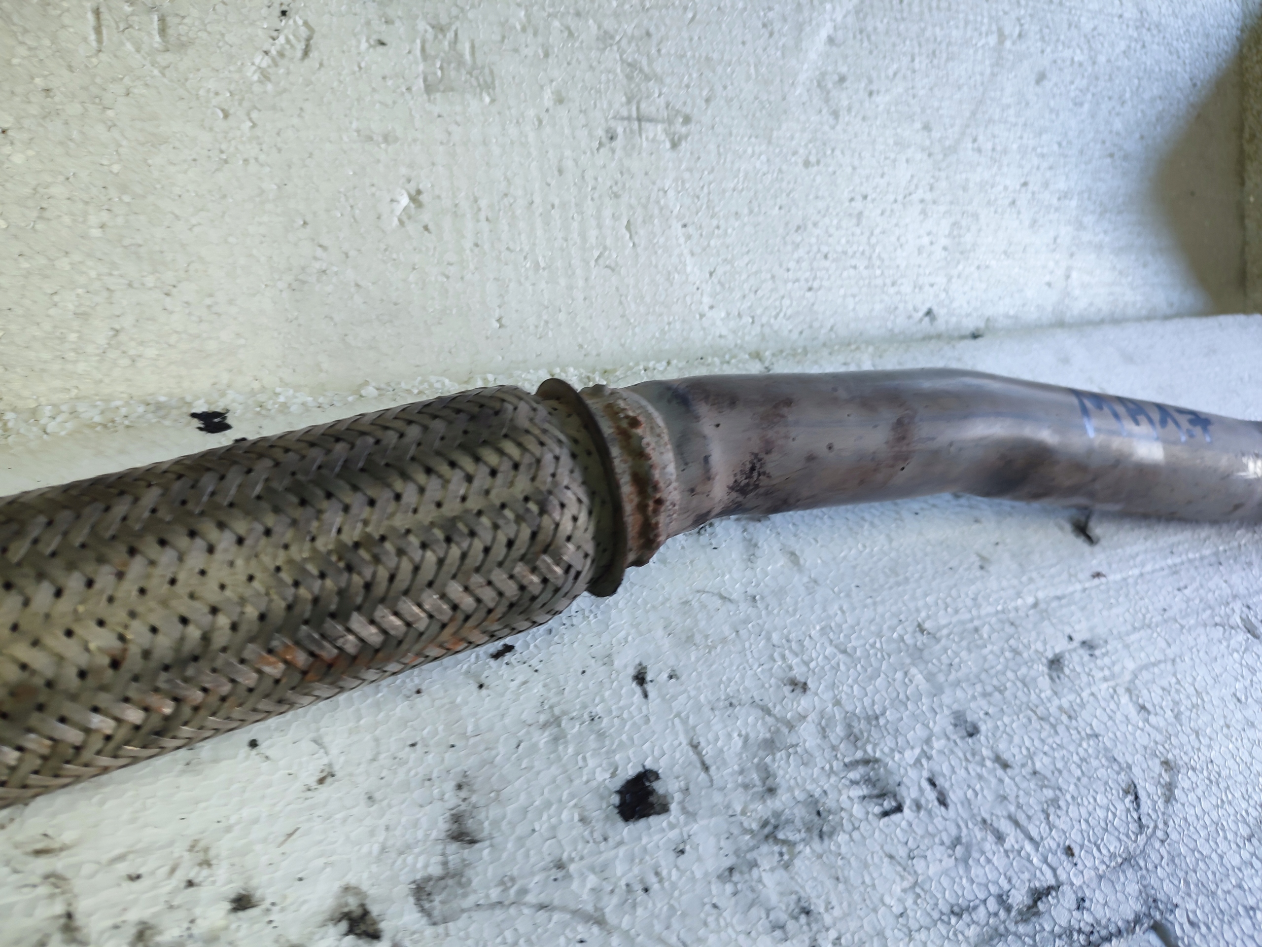 pipe header pipe opel meriva a 1.7