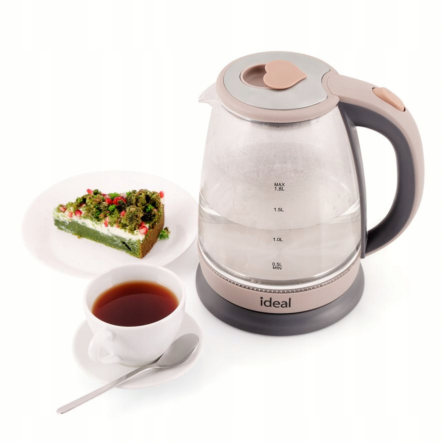 Czajnik elektryczny Ideal IK1102 1500 W ecru