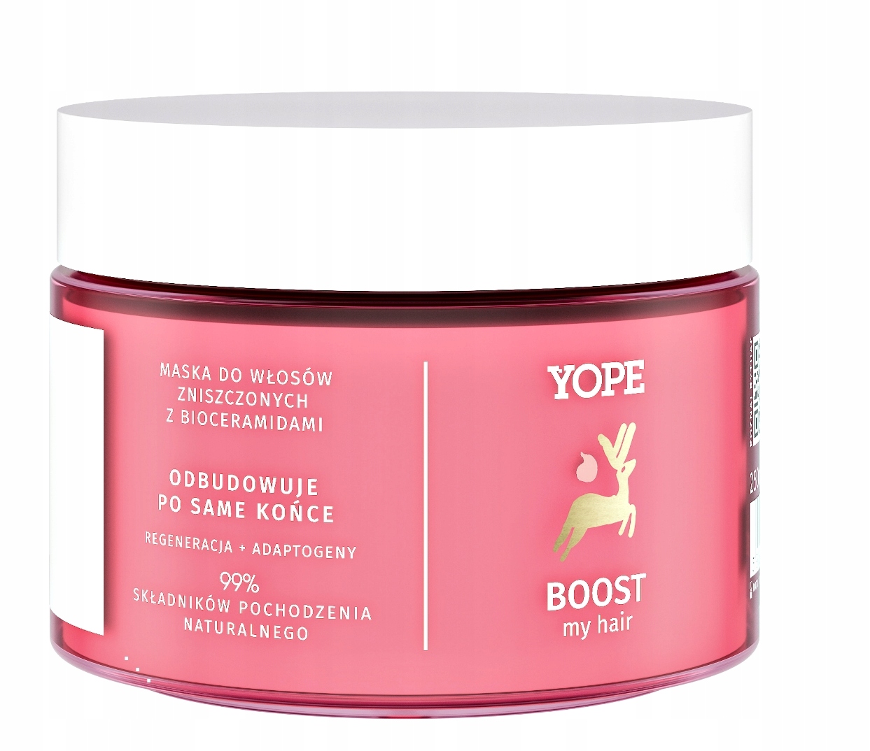 YOPE BOOST MASKA DO WŁOSÓW ZNISZCZONYCH 250ml Marka YOPE