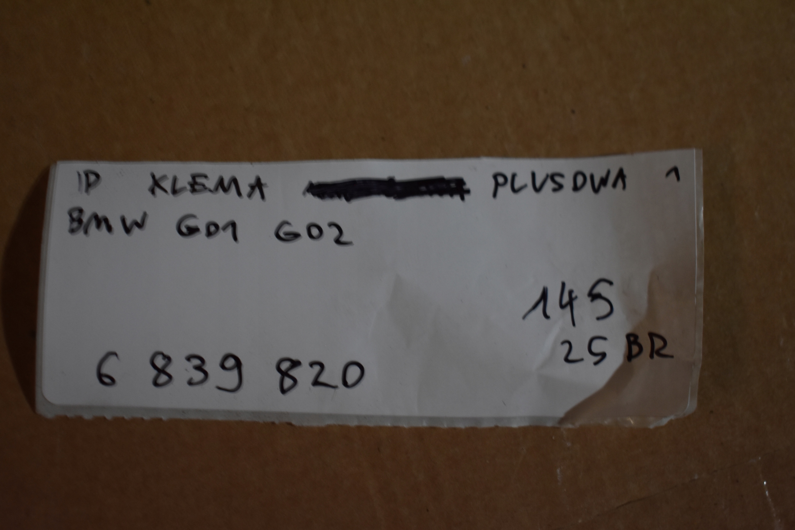 IDEALNA terminal plus BMW G01 G02 1