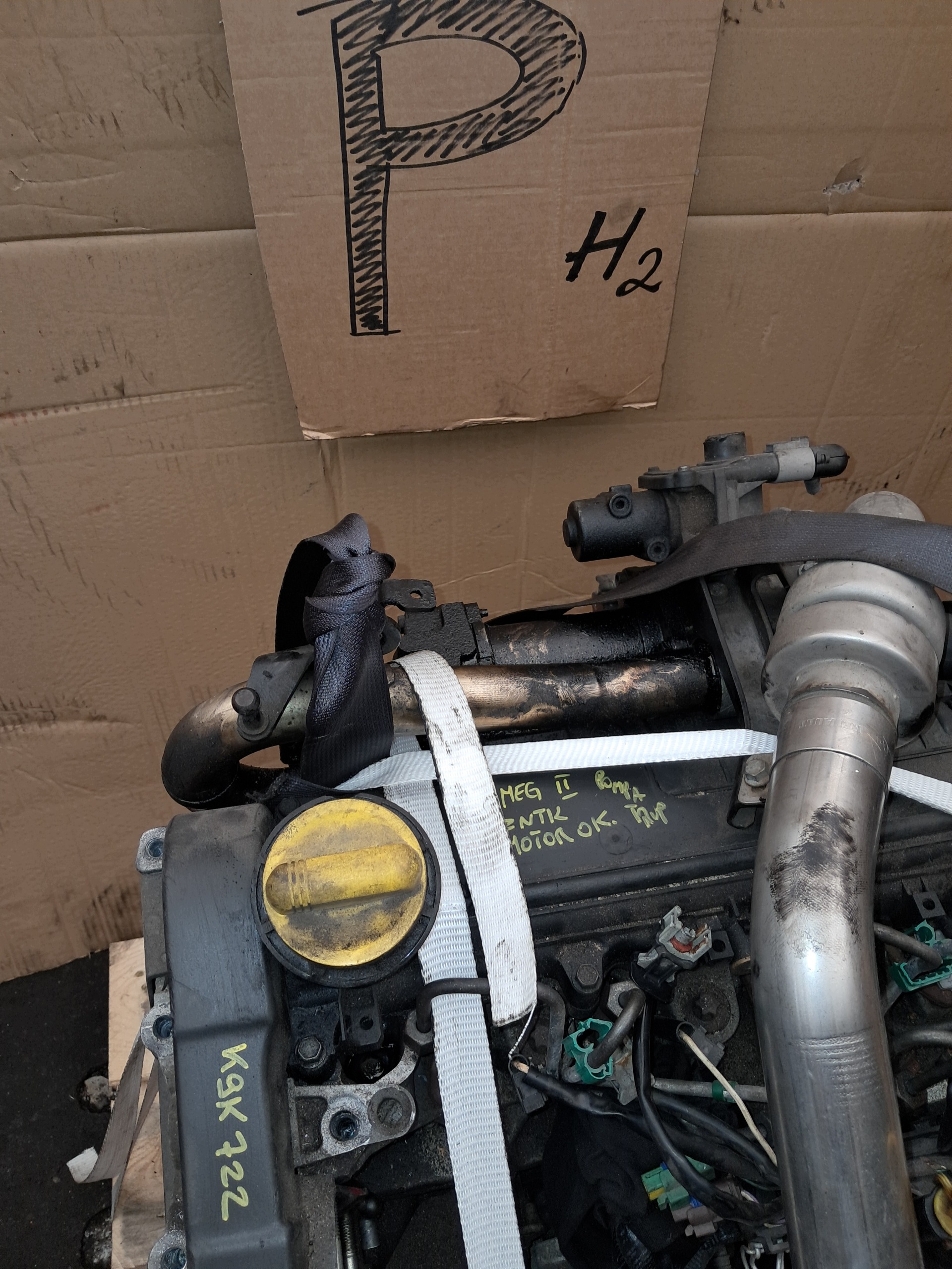 engine 1.5DCI K9K722 complete RENAULT MEGANE II SCENIC PEWNIAK
