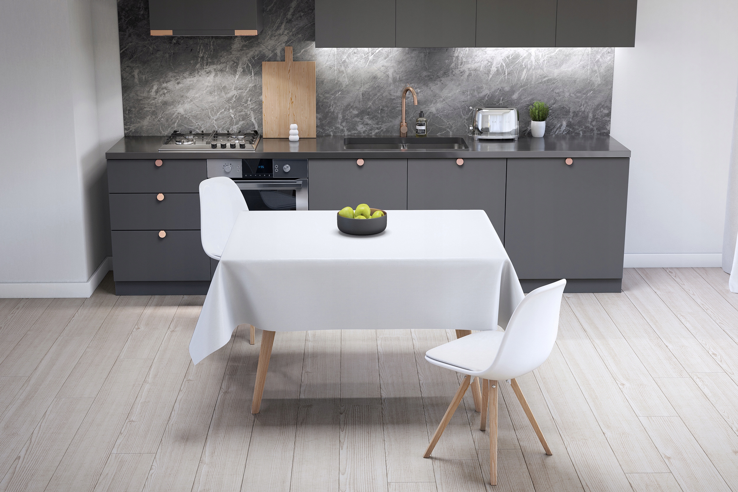 CZARNY OBRUS PLAMOODPORNY NA STÓŁ wymiar 110x150 Stan opakowania oryginalne