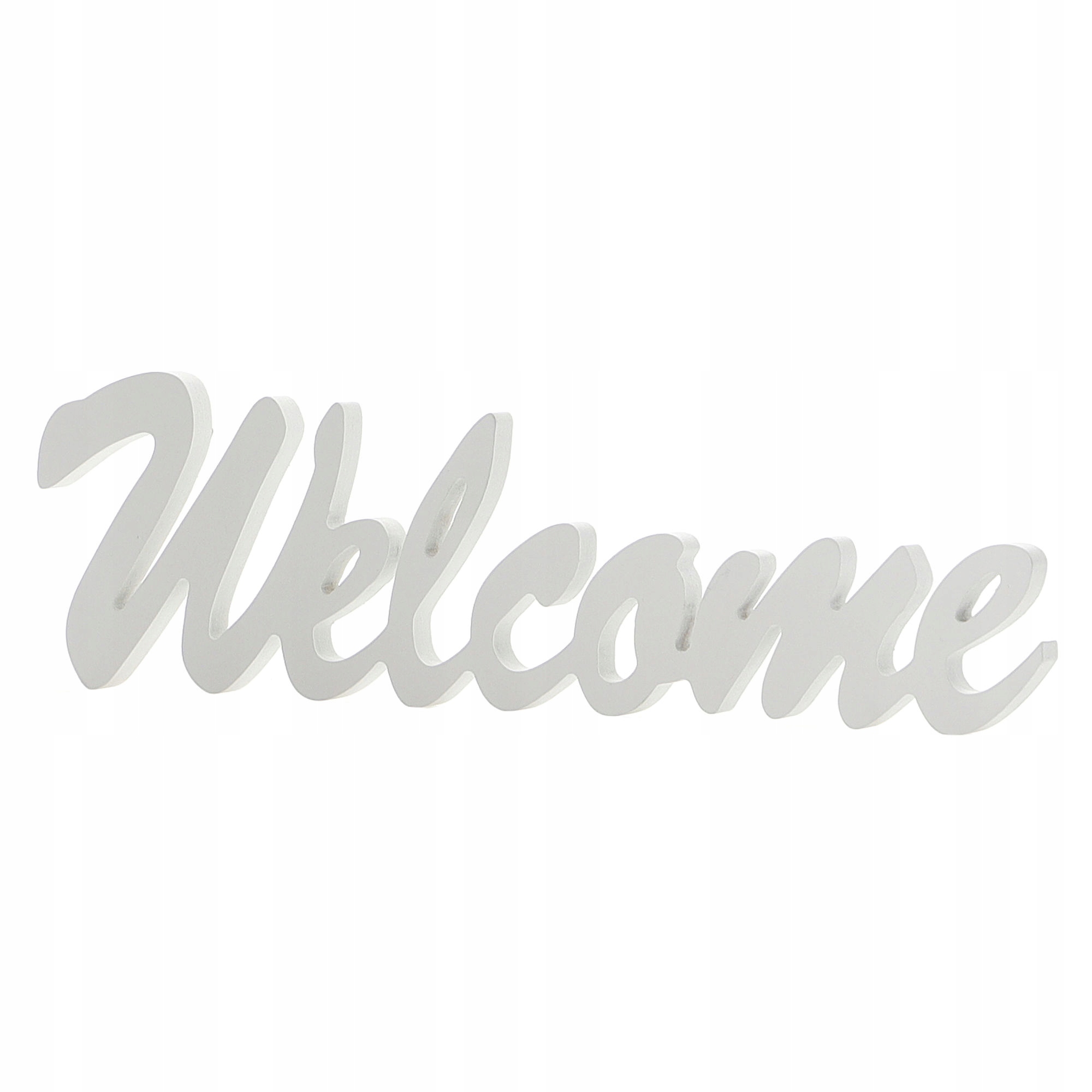 

Napis drewniany Welcome biały zawieszka
