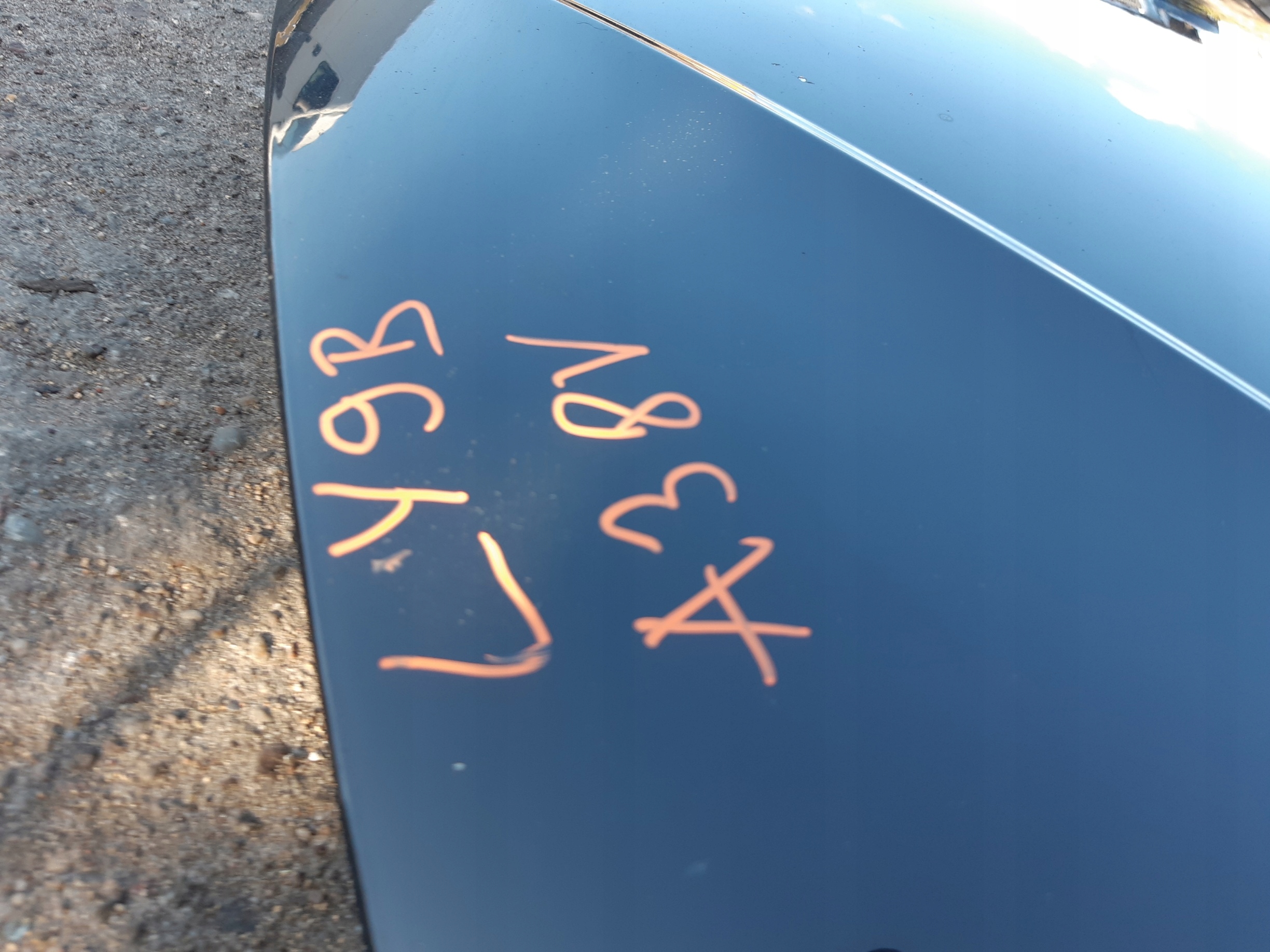 AUDI A3 8V LY9B kapota