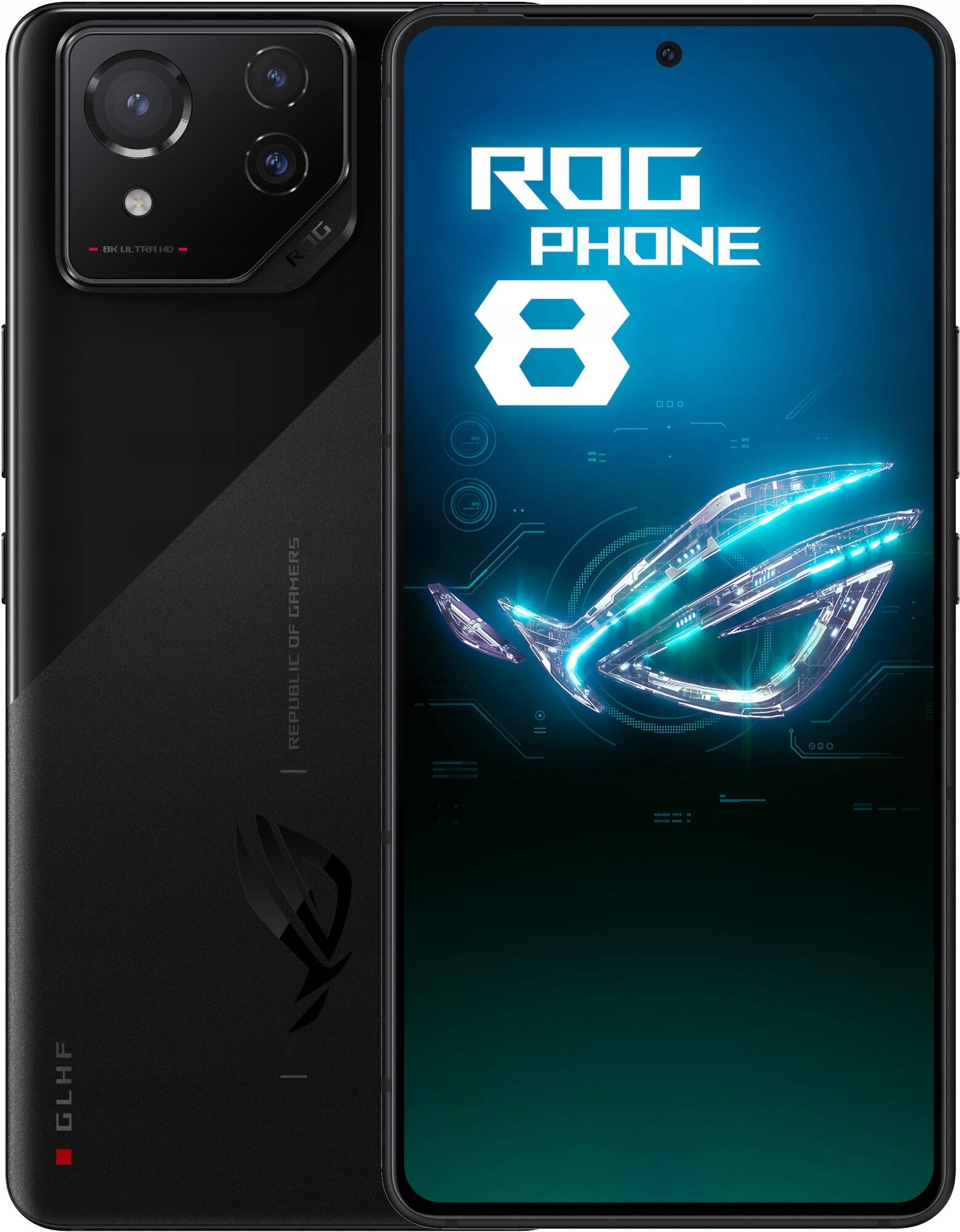 Smartfon Asus Rog Phone 8 12 Gb 256 Gb 5G czarny