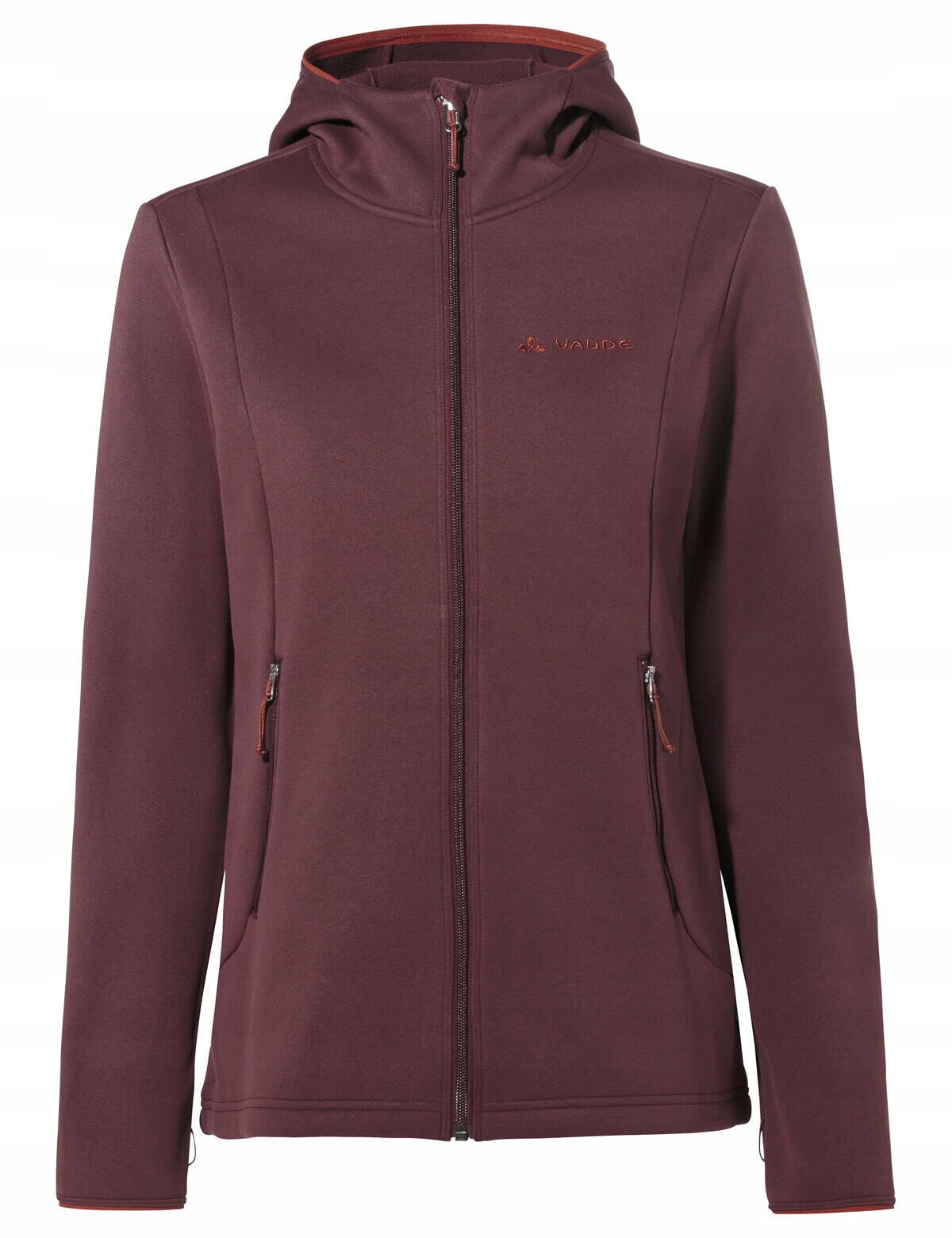 Vaude Wo Idris Fleece Hoody velikost 42, 318 dark oak