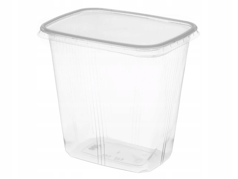 

Pojemniki Prostokątne 500ml do sosu sałatki 100szt