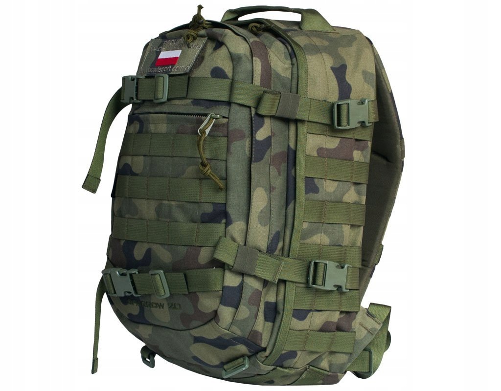 Plecak Wisport Sparrow II 20 l wz.93 Pantera leśna dwie komory Acs