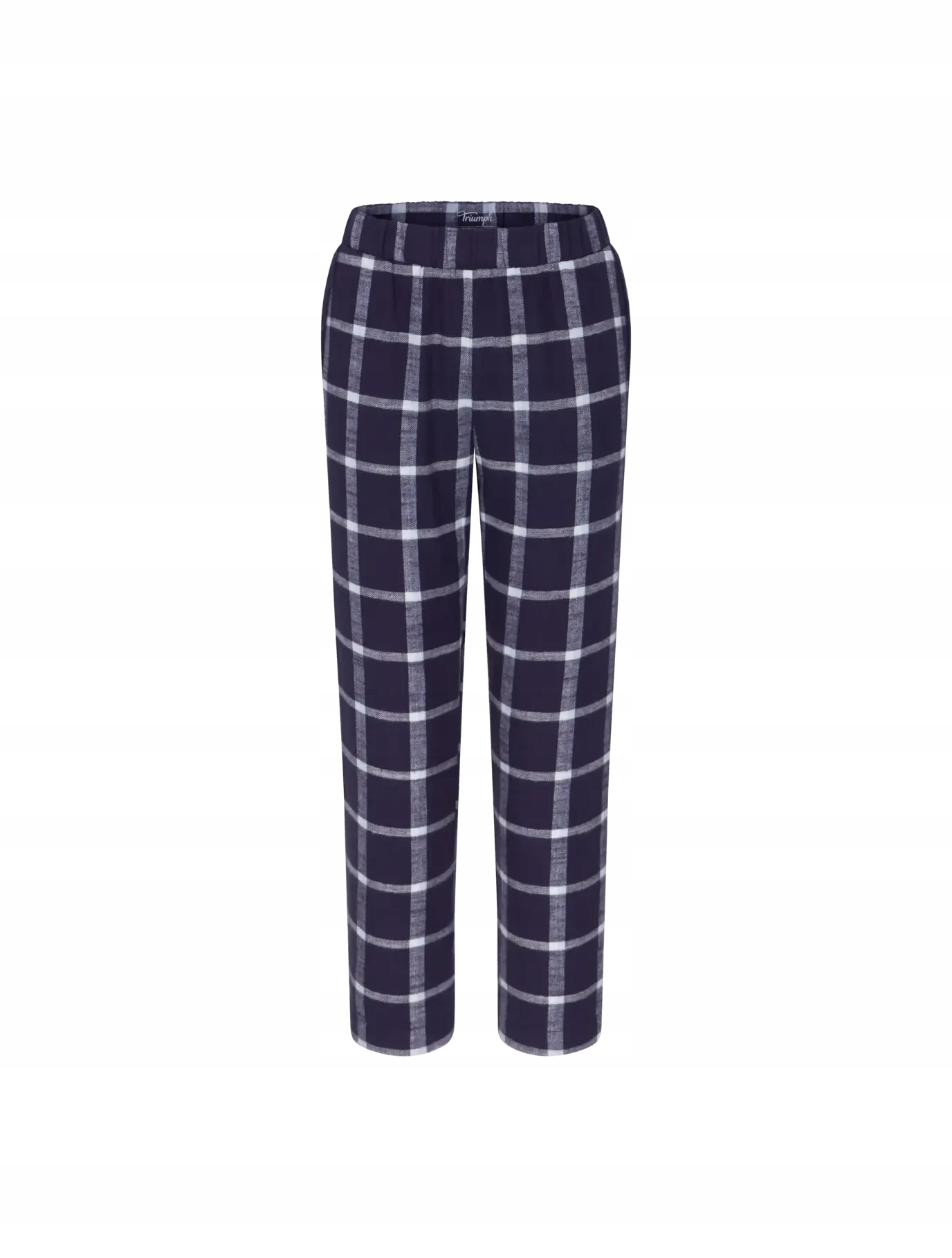 Dámské kalhoty Tapered Flannel 02 X Granátová barva M013 Triumph 44 Modrá