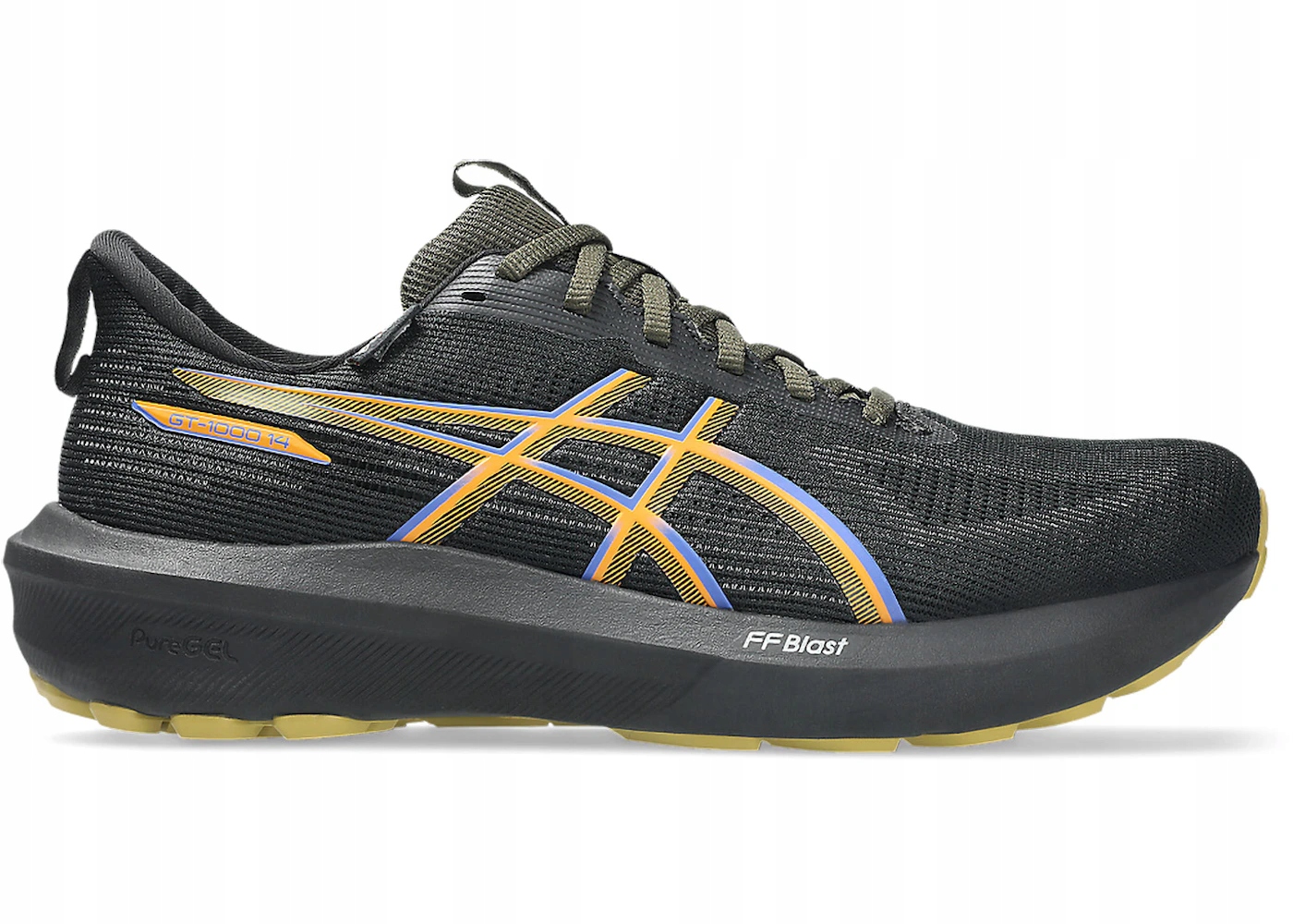 Asics Gt 1000 14 Gore Tex černý modrý pánský model 1011C078-001 46