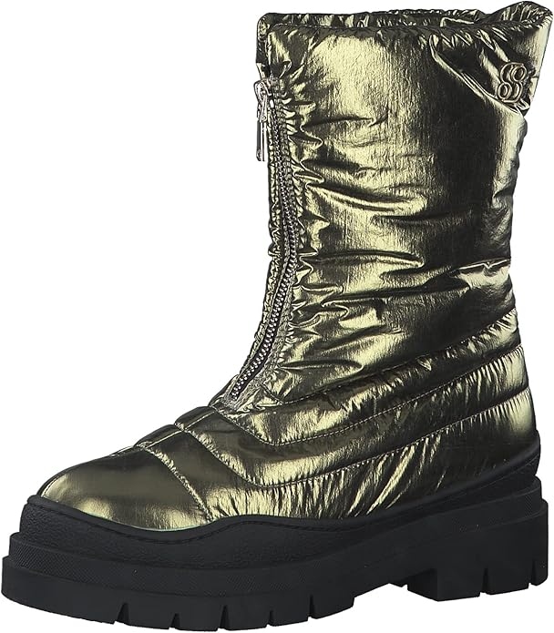 Soliver Zimní Sněhule Zlaté Prošívané Se Zipem 39 6_A