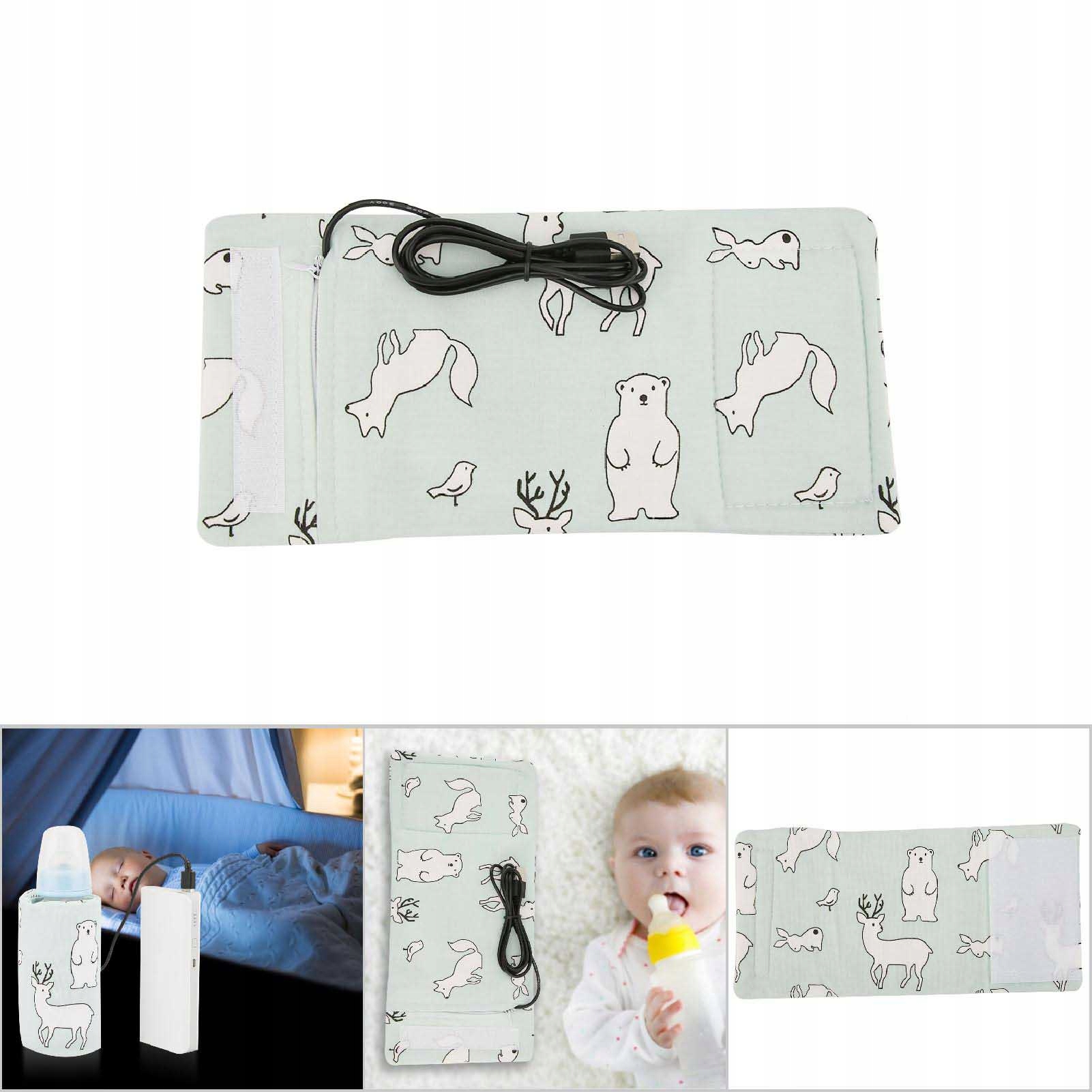 USB TERMOS PODGRZEWACZ BUTELEK MLEKO PRZENOŚNY Stan opakowania oryginalne