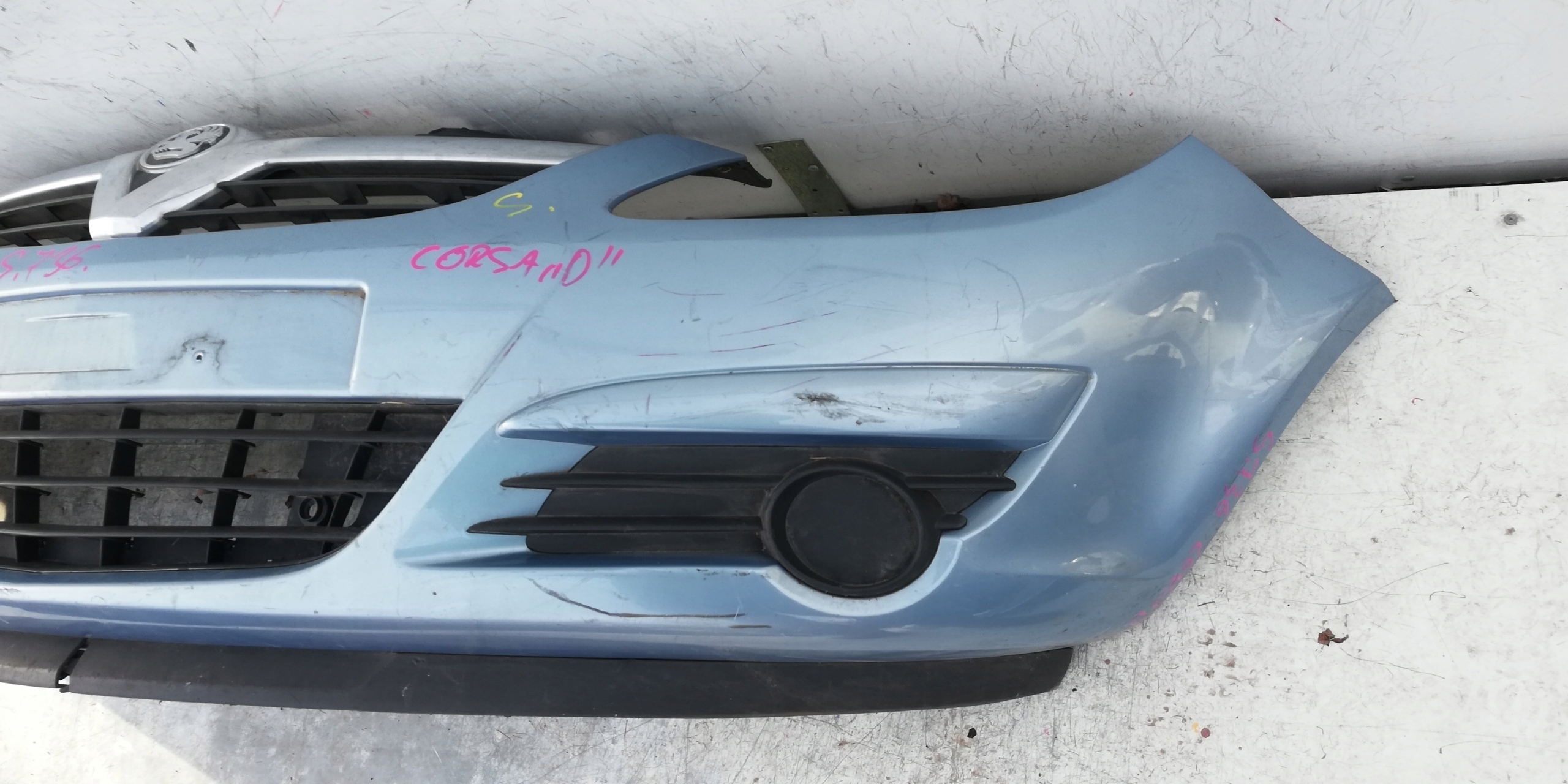 Opel Corsa D front bumper front