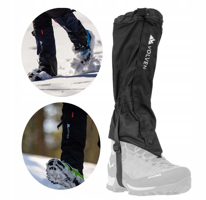 Volven Stuptuty Winter Hike Pro Turystyczne Na Buty Zapinane Czarne S/m