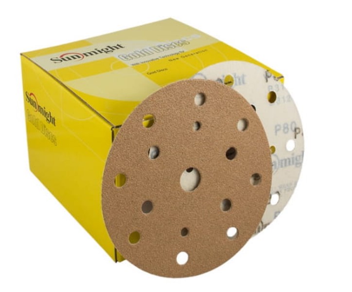 

Sunmight Papier Ścierny Krążek Gold 150MM P500