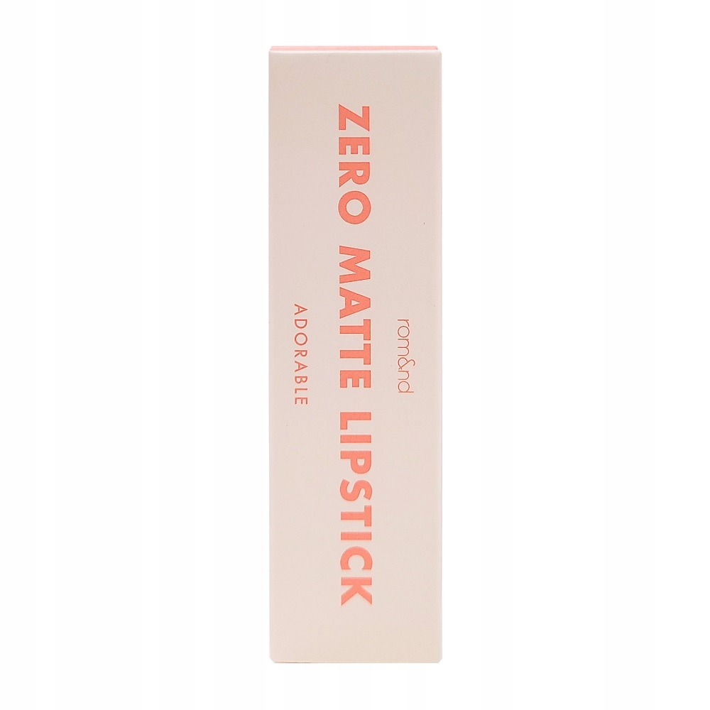 rom&nd Zero Matte Lipstick 08 Adorable - Matowa pomadka 3 g — 6