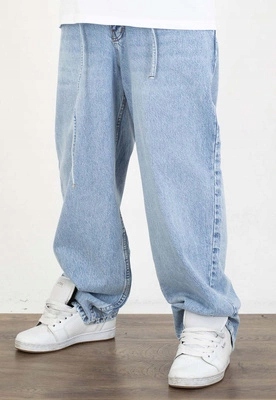 Kalhoty I8 Denim BAG88 Baggy modré