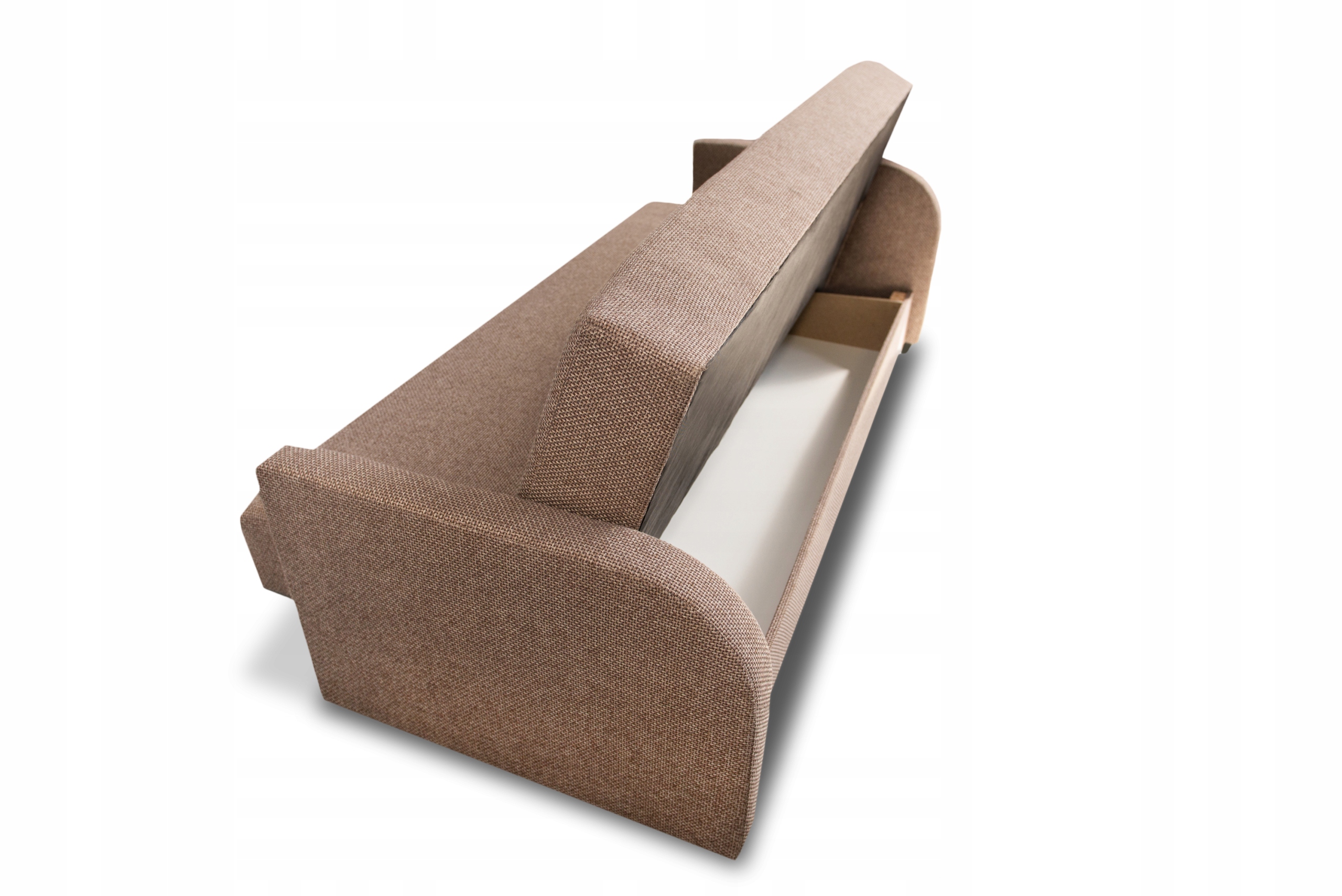 Wersalka kanapa rozkładana Marcin melanż brąz 04 Marka Platan Sofa