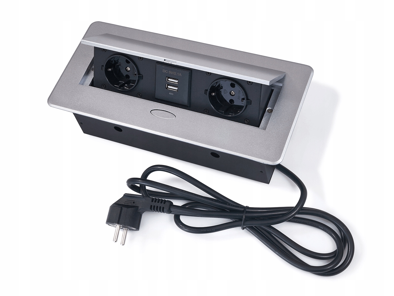 

Power Port Biurkowy Chowany Wpuszczany W Blat Usb