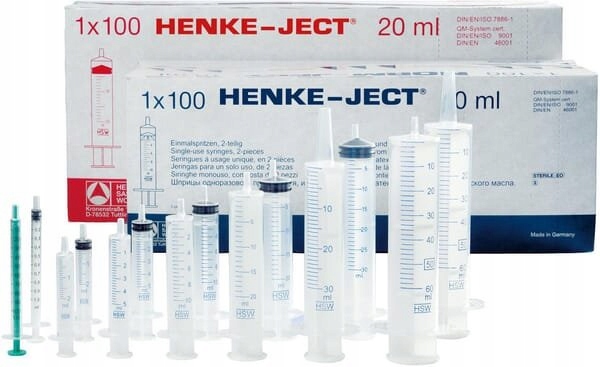 4830001000 - Одноразовий шприц HSW NORM-JECT 30ml op. 50 s