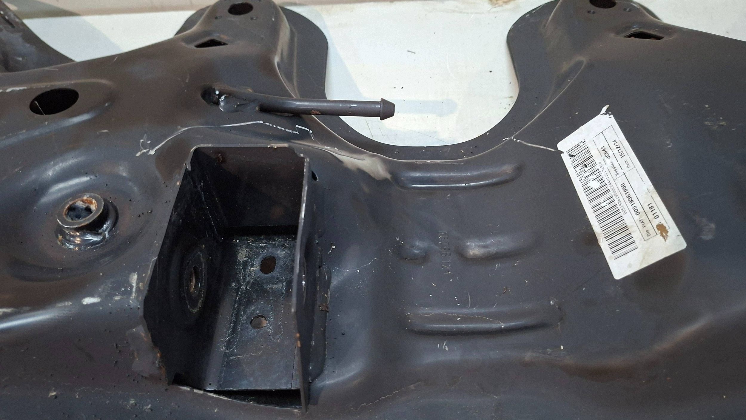 axle beam front 519361950 FIAT PANDA III 2012
