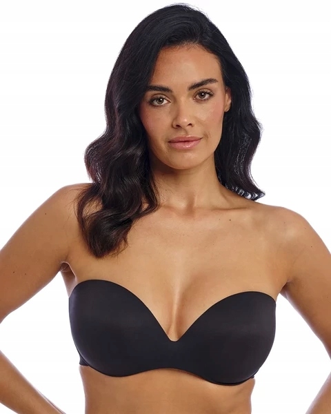 Ines Secret bez ramínek s kosticemi, černá