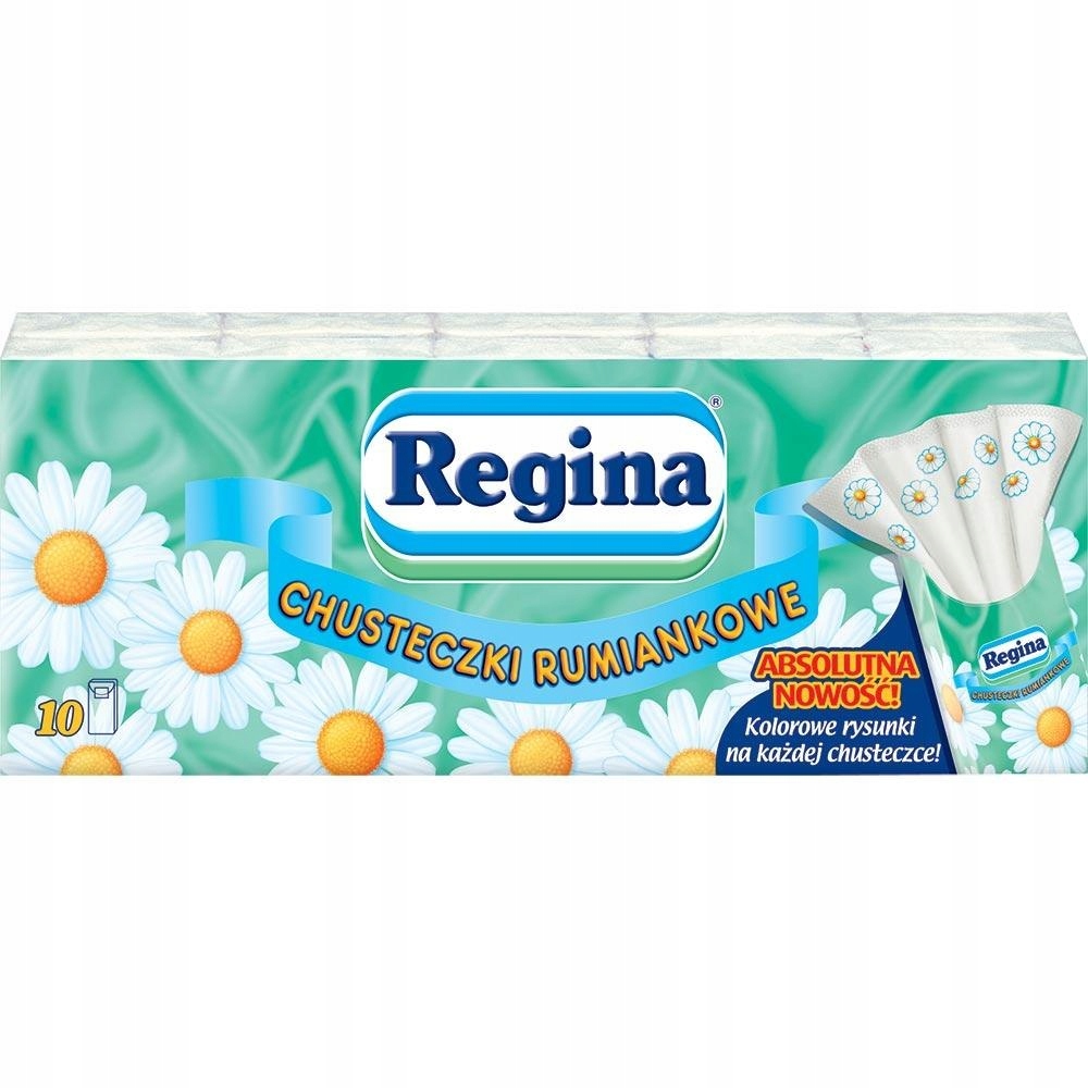 

Regina Chusteczki Higieniczne 4-WARSTWOWE 10 Szt