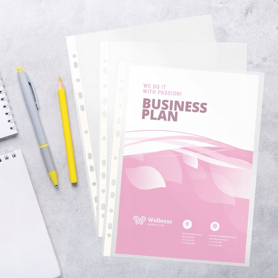 Koszulka groszkowa Bantex A4 50 MIC Koszulki Kod producenta 100550109