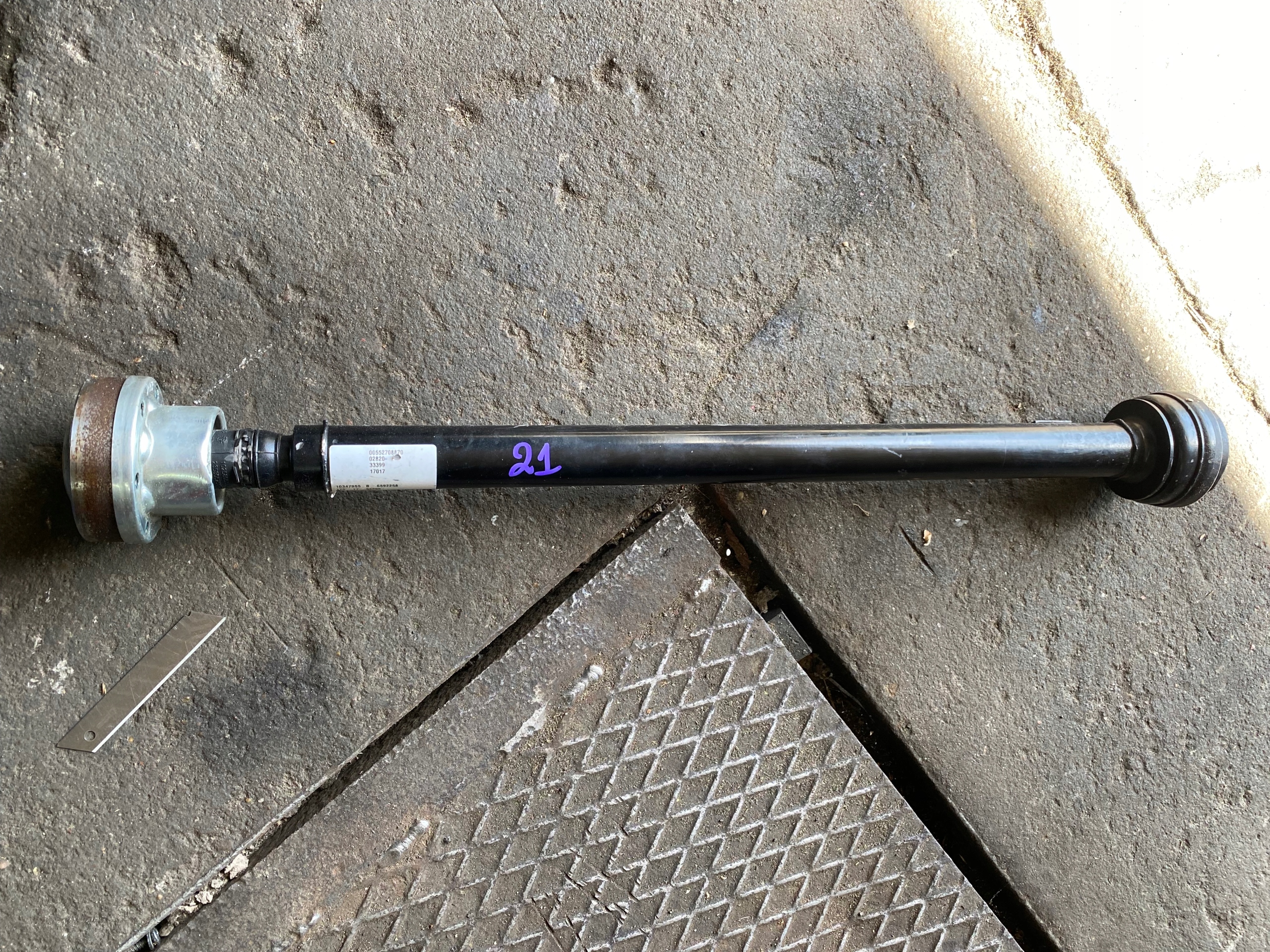 21 ALFA ROMEO GIULIA 2.0 T ПРИВОДНИЙ ВАЛ 552708870