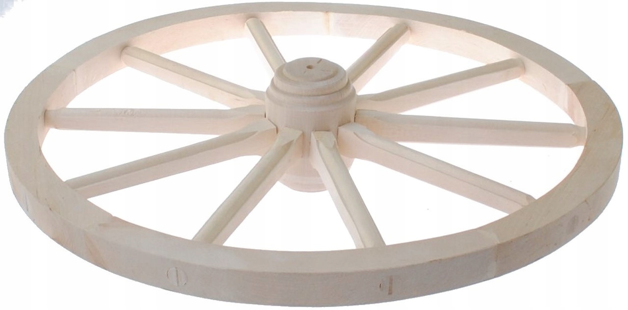 KOŁO DREWNIANE DO WOZU OGRODU OZDOBNE DEKORACJA 60 Marka Svanton