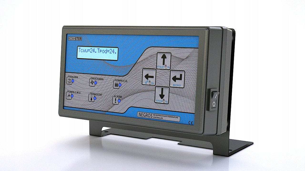 Sterownik kotła pieca z podajnikiem Negros Co Cwu