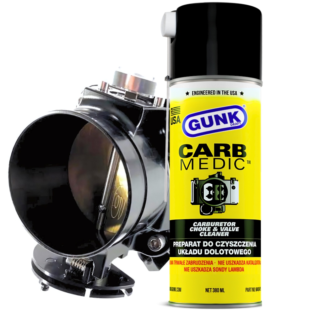 Gunk Carb Medic czyszczenie dolotu, przepustnicy, zaworów, pierścieni, Egr