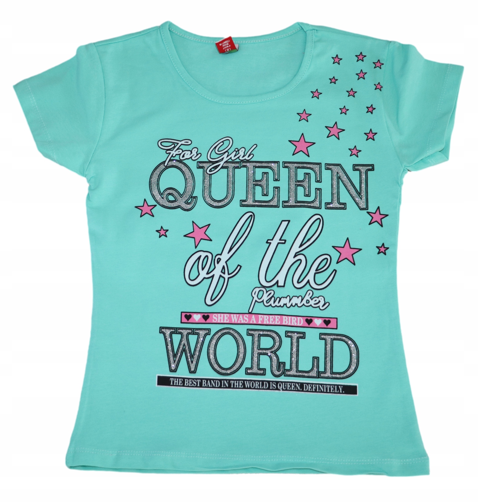 

Bluzka Queen Word Brokat R 122