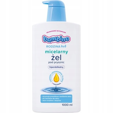 Żel Bambino RODZINA Micelarny 1000 ml