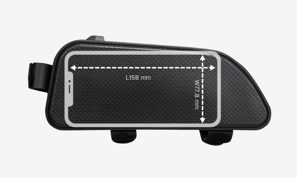 Torba na ramę Topeak FastFuel DryBag X, 1,25L Kolor dominujący czarny