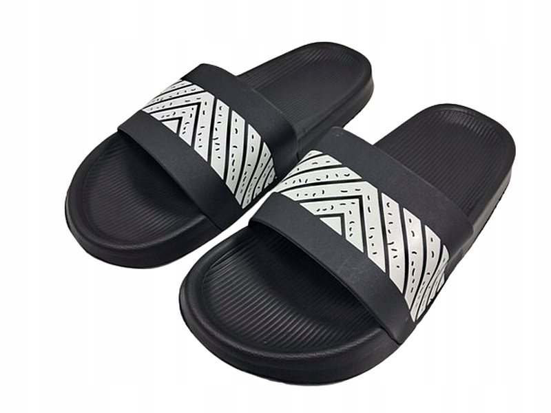 36-1 czarne Klapki Basenowe Plażowe Sportowe Rozmiar 38 Rozmiar 38