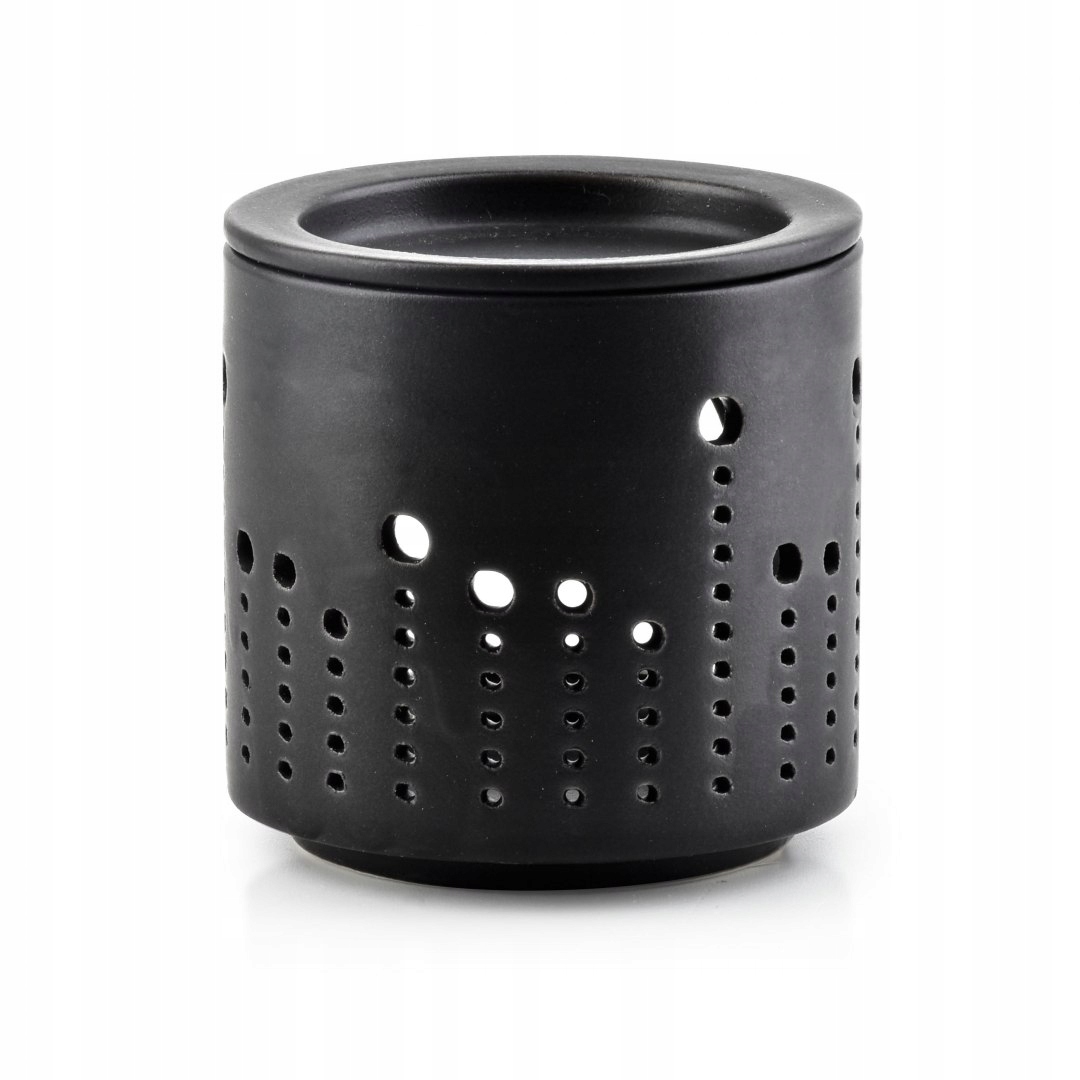 KOMINEK NA OLEJEK WOSK ZAPACHOWY RUSTYKALNY CZARNY