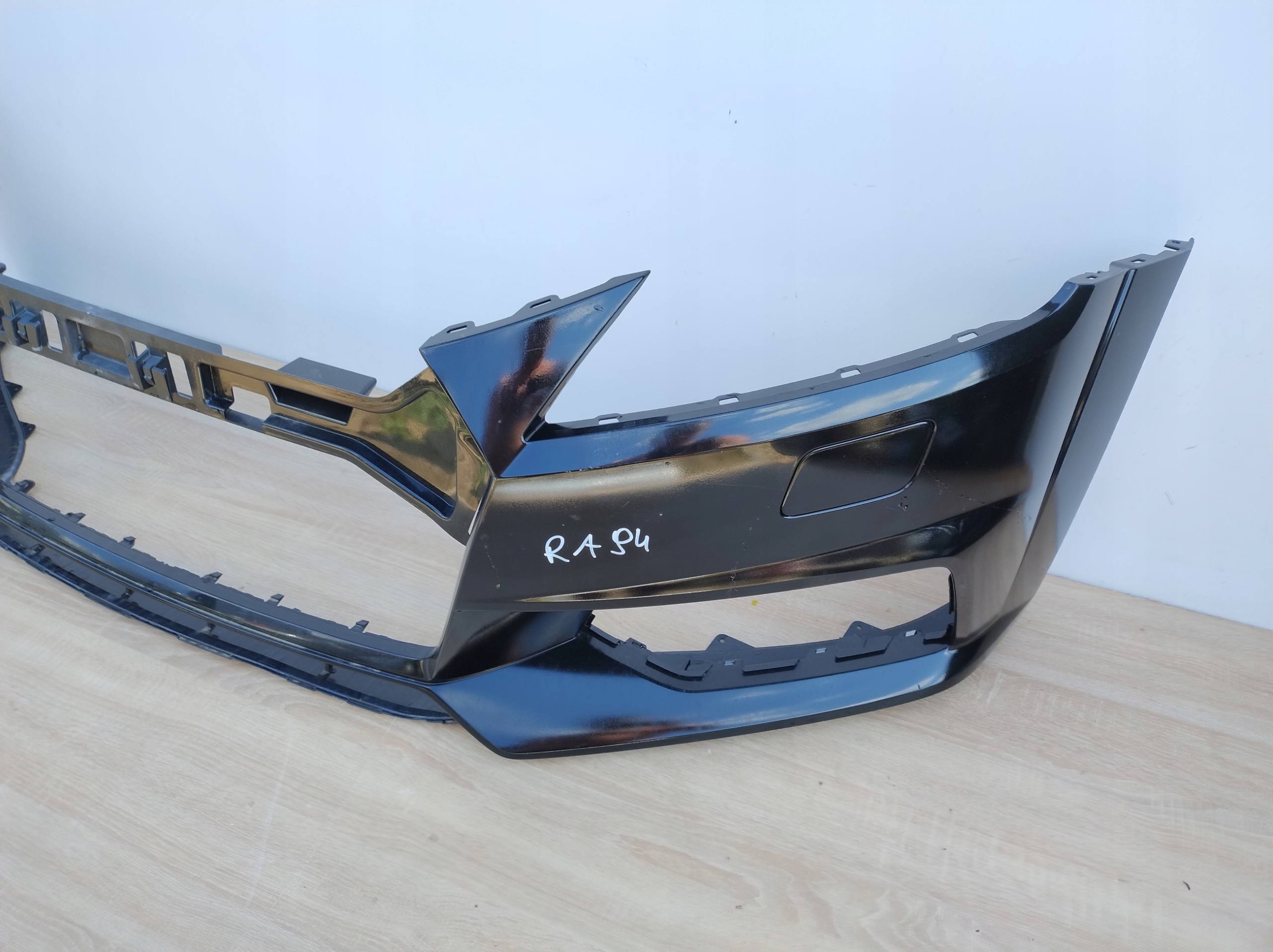AUDI TT 8S S-LINE bumper front black + DEKIELKI 8S0807437H RA94