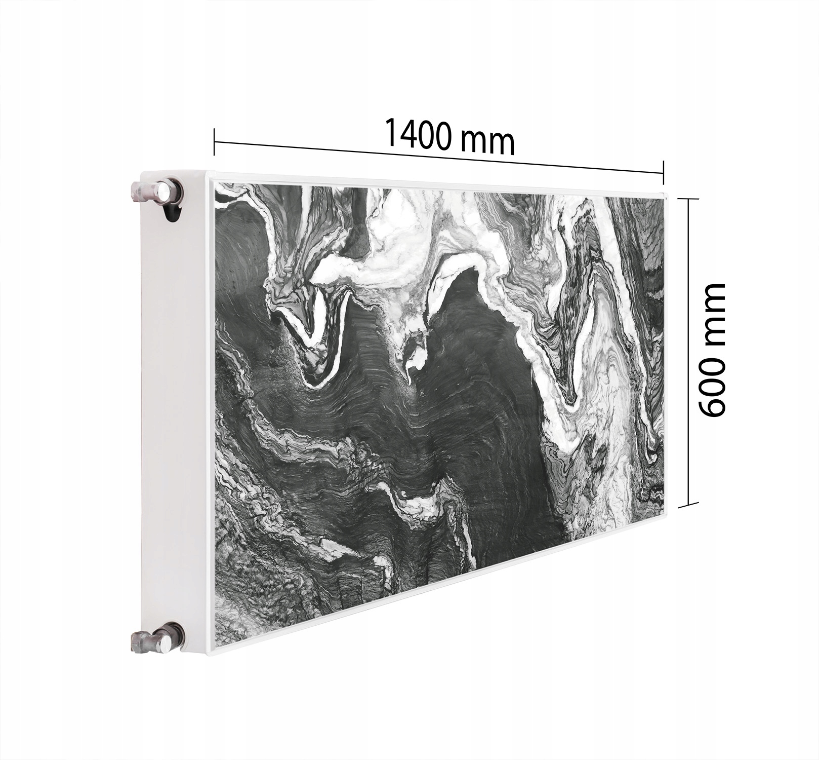 Magnetická Maska Na Radiátor 140x60 Mramorová Podložka Magnet