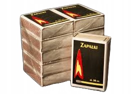 

Zapałki 10op 380szt zgrzewka