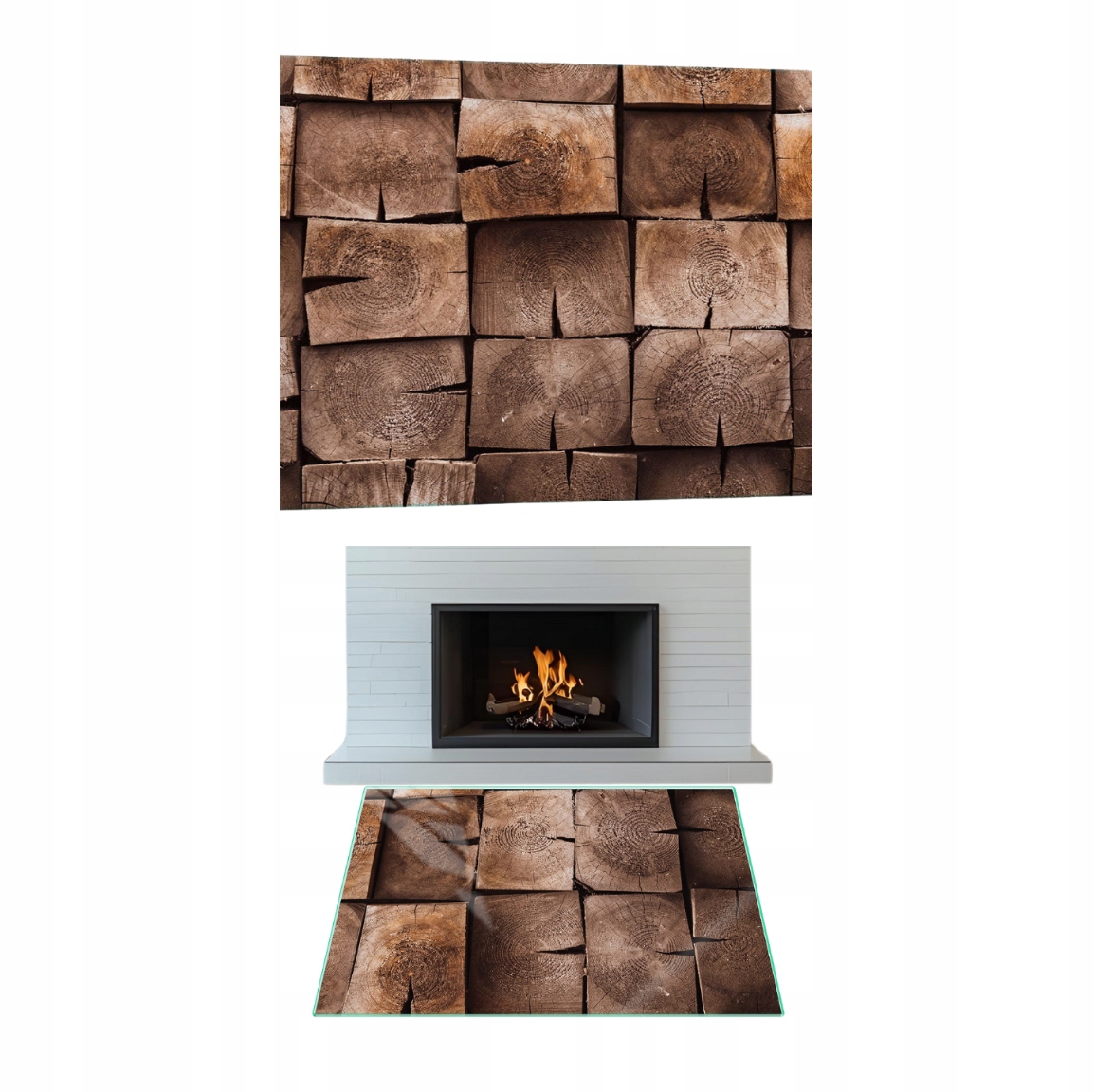 Podložka Pod Krb Tvrzené Sklo Rozměr 52x50 cm s Grafikou Bale